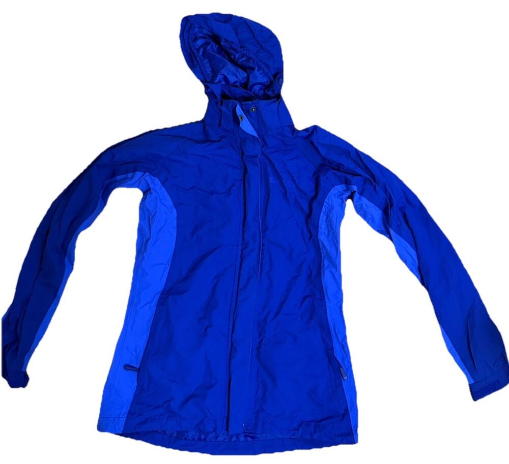 MOUNTAIN WAREHOUSE Women’s Hooded Breeze Waterproof Purple Rain Jacket Size 2